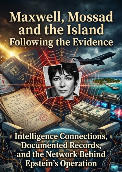 'Cover von Maxwell, Mossad and the Island: Following the Evidence'-Cover