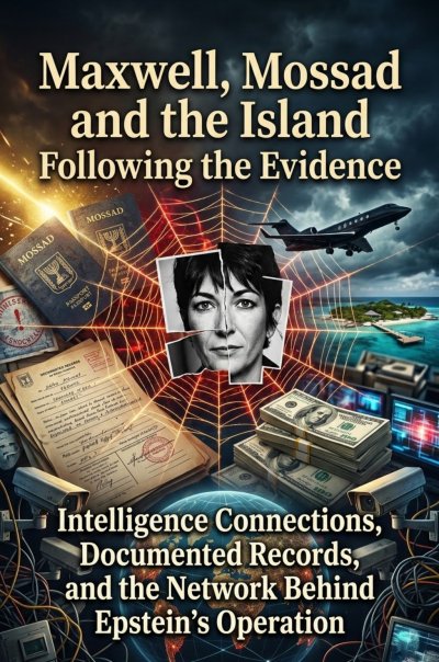 'Cover von Maxwell, Mossad and the Island: Following the Evidence'-Cover