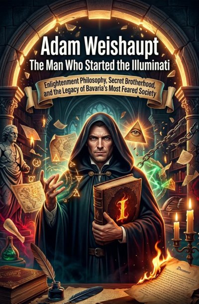 'Cover von Adam Weishaupt: The Man Who Started the Illuminati'-Cover