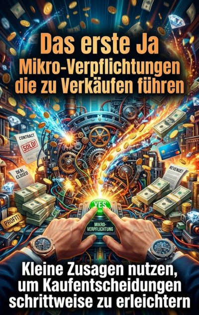 'Cover von Das erste Ja: Mikro-Verpflichtungen die zu Verkäufen führen'-Cover