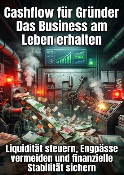 'Cover von Cashflow für Gründer: Das Business am Leben erhalten'-Cover