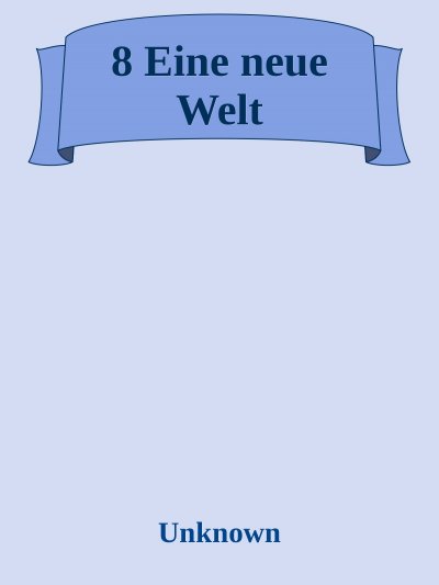 'Cover von Eine neue Welt'-Cover