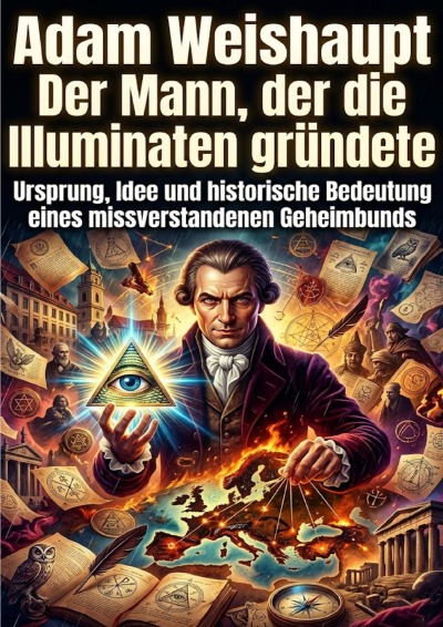 'Cover von Adam Weishaupt: Der Mann, der die Illuminaten gründete'-Cover