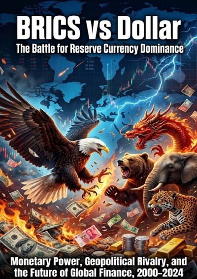 'Cover von BRICS vs Dollar: The Battle for Reserve Currency Dominance'-Cover