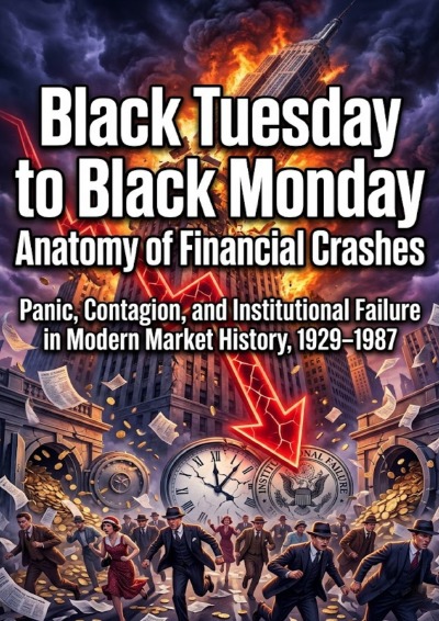 'Cover von Black Tuesday to Black Monday: Anatomy of Financial Crashes'-Cover