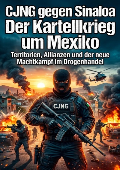 'Cover von CJNG gegen Sinaloa: Der Kartellkrieg um Mexiko'-Cover