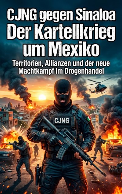 'Cover von CJNG gegen Sinaloa: Der Kartellkrieg um Mexiko'-Cover