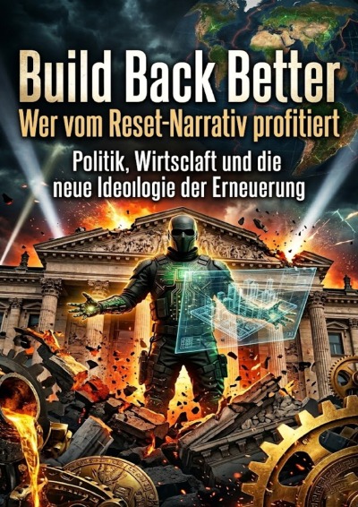 'Cover von Build Back Better: Wer vom Reset-Narrativ profitiert'-Cover