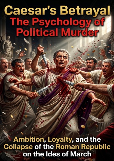 'Cover von Caesar’s Betrayal: The Psychology of Political Murder'-Cover