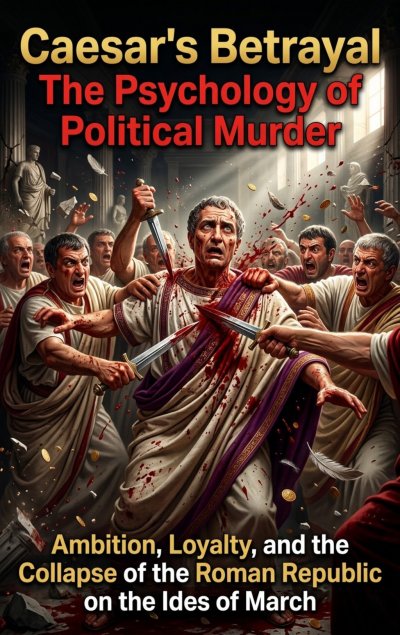 'Cover von Caesar’s Betrayal: The Psychology of Political Murder'-Cover
