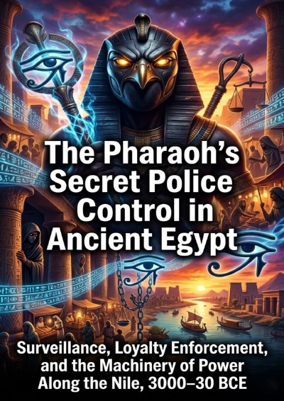 'Cover von The Pharaoh’s Secret Police: Control in Ancient Egypt'-Cover