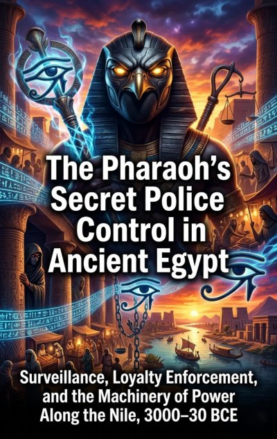 'Cover von The Pharaoh’s Secret Police: Control in Ancient Egypt'-Cover