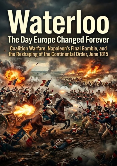 'Cover von Waterloo: The Day Europe Changed Forever'-Cover