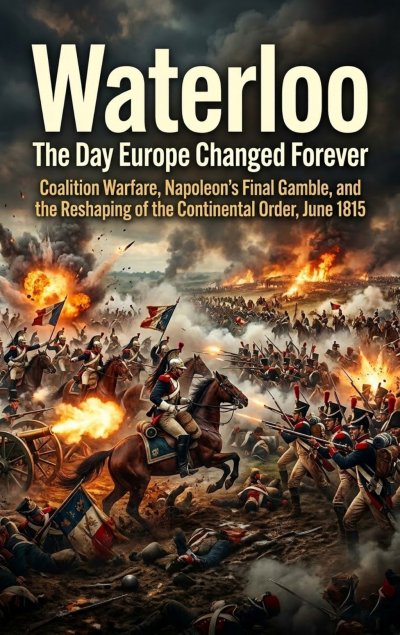 'Cover von Waterloo: The Day Europe Changed Forever'-Cover