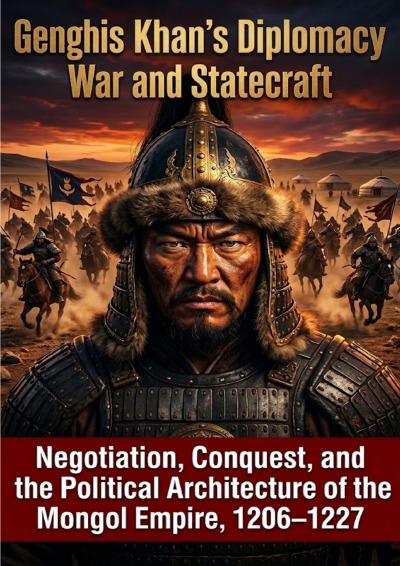 'Cover von Genghis Khan’s Diplomacy: War and Statecraft'-Cover