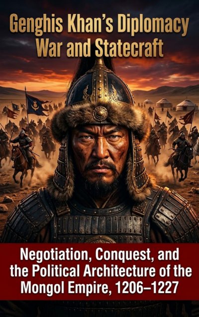 'Cover von Genghis Khan’s Diplomacy: War and Statecraft'-Cover