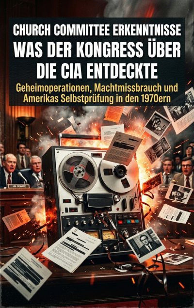 'Cover von Church Committee Erkenntnisse: Was der Kongress über die CIA entdeckte'-Cover