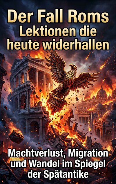 'Cover von Der Fall Roms: Lektionen die heute widerhallen'-Cover
