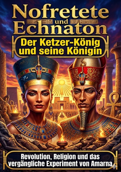'Cover von Nofretete und Echnaton: Der Ketzer-König und seine Königin'-Cover