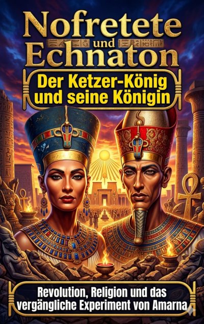 'Cover von Nofretete und Echnaton: Der Ketzer-König und seine Königin'-Cover