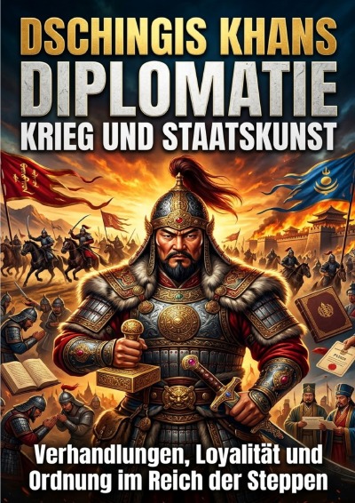 'Cover von Dschingis Khans Diplomatie: Krieg und Staatskunst'-Cover