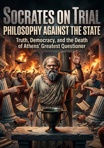 'Cover von Socrates on Trial: Philosophy Against the State'-Cover
