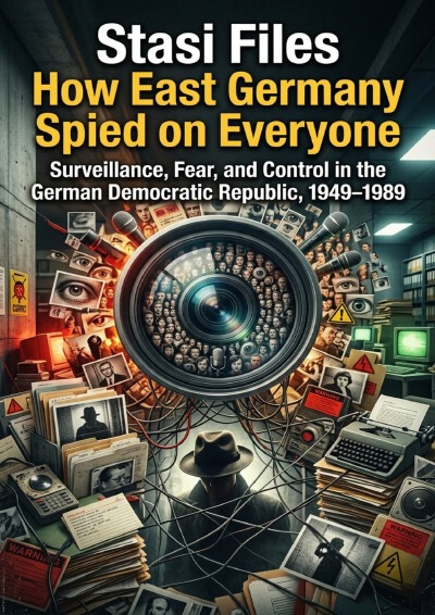 'Cover von Stasi Files: How East Germany Spied on Everyone'-Cover