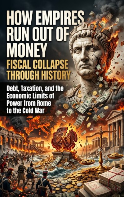 'Cover von How Empires Run Out of Money: Fiscal Collapse Through History'-Cover