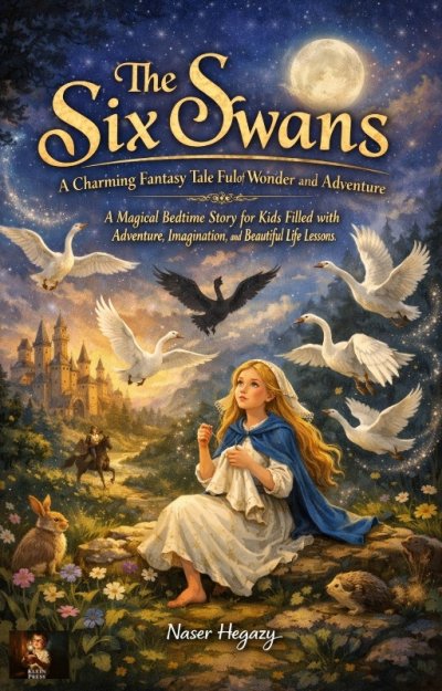 'Cover von The Six Swans: A Charming Fantasy Tale Full of Wonder and Adventure'-Cover