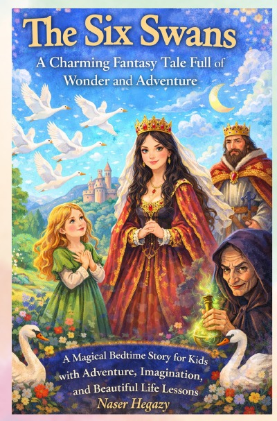 'Cover von The Six Swans: A Charming Fantasy Tale Full of Wonder and Adventure'-Cover