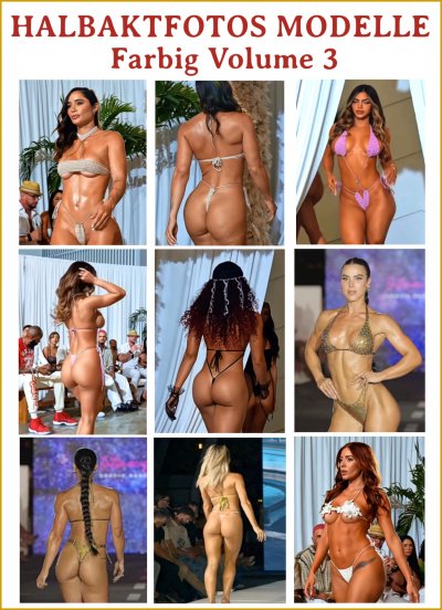 'Cover von 291 Halbaktfotos Modelle, Mannequins Farbig Volume 3'-Cover