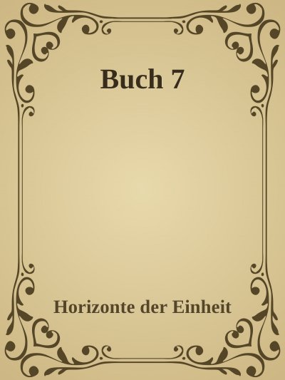 'Cover von Horizonte der Einheit'-Cover