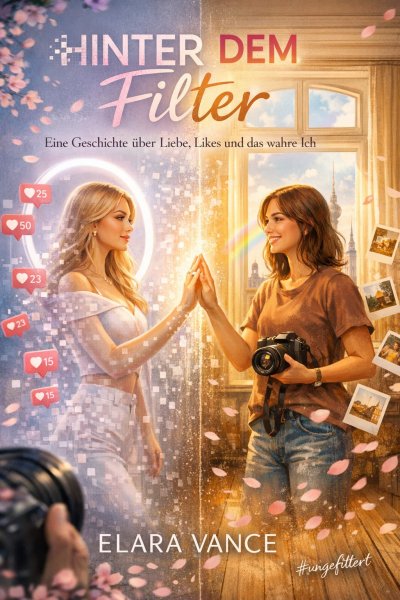 'Cover von Hinter dem Filter – Eine Geschichte über Liebe, Likes und das wahre Ich'-Cover