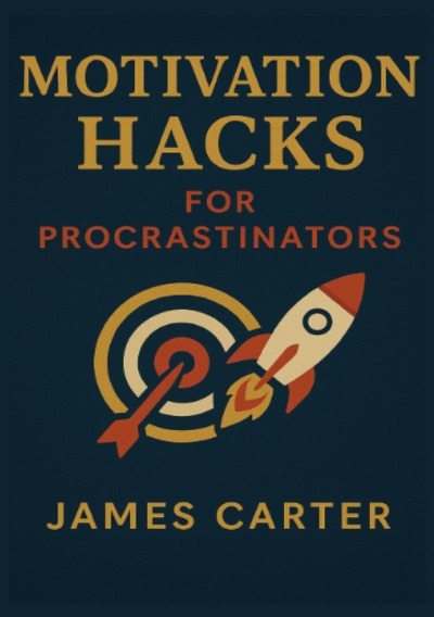 'Cover von Motivation Hacks for Procrastinators'-Cover