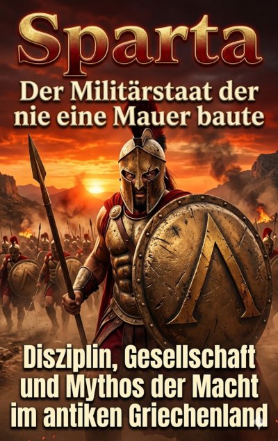 'Cover von Sparta: Der Militärstaat der nie eine Mauer baute'-Cover
