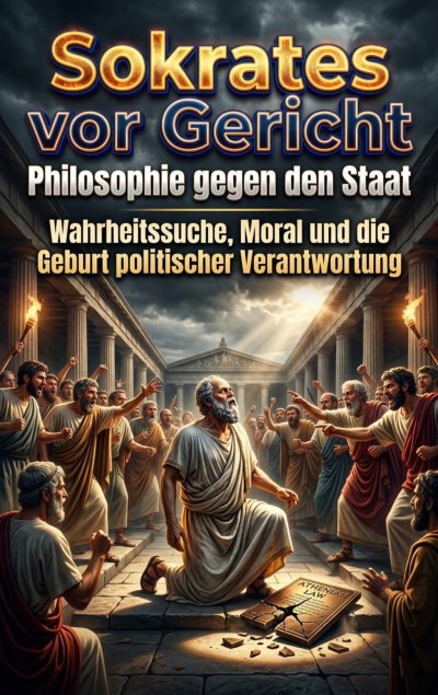'Cover von Sokrates vor Gericht: Philosophie gegen den Staat'-Cover