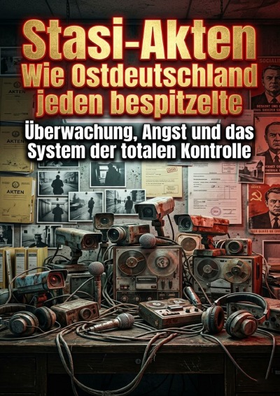 'Cover von Stasi-Akten: Wie Ostdeutschland jeden bespitzelte'-Cover