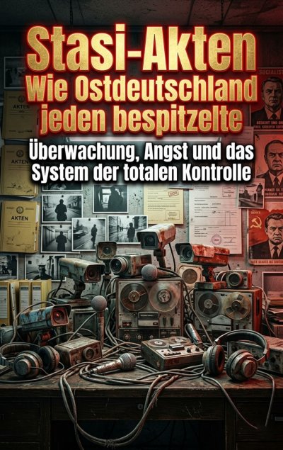 'Cover von Stasi-Akten: Wie Ostdeutschland jeden bespitzelte'-Cover
