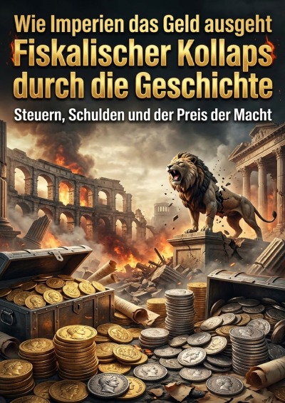 'Cover von Wie Imperien das Geld ausgeht: Fiskalischer Kollaps durch die Geschichte'-Cover