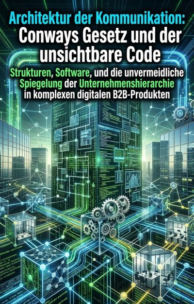 'Cover von Architektur der Kommunikation: Conways Gesetz und der unsichtbare Code'-Cover