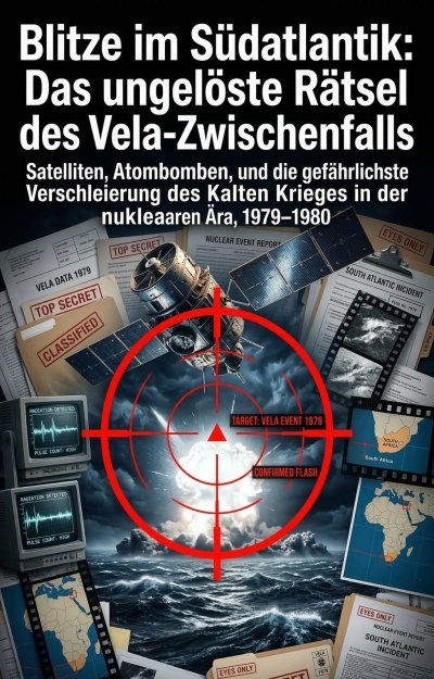 'Cover von Blitze im Südatlantik: Das ungelöste Rätsel des Vela-Zwischenfalls'-Cover