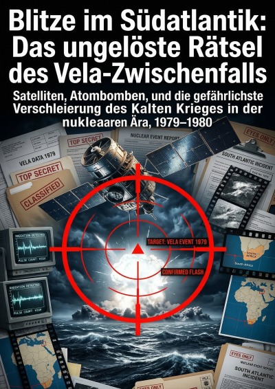'Cover von Blitze im Südatlantik: Das ungelöste Rätsel des Vela-Zwischenfalls'-Cover