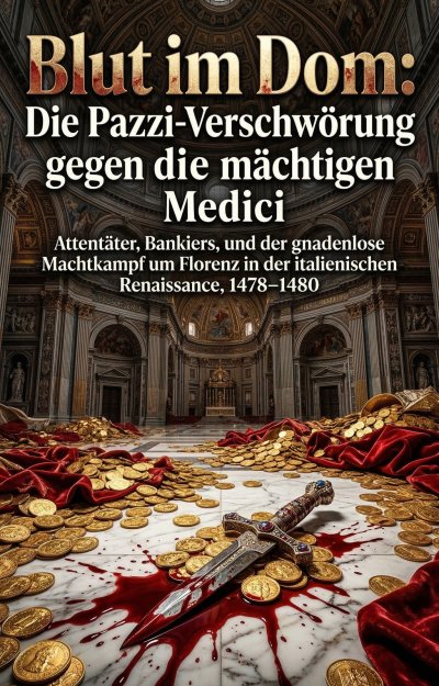 'Cover von Blut im Dom: Die Pazzi-Verschwörung gegen die mächtigen Medici'-Cover