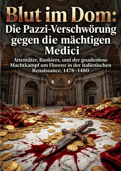 'Cover von Blut im Dom: Die Pazzi-Verschwörung gegen die mächtigen Medici'-Cover