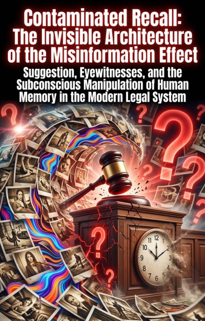 'Cover von Contaminated Recall: The Invisible Architecture of the Misinformation Effect'-Cover