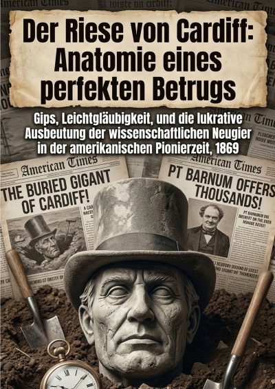 'Cover von Der Riese von Cardiff: Anatomie eines perfekten Betrugs'-Cover