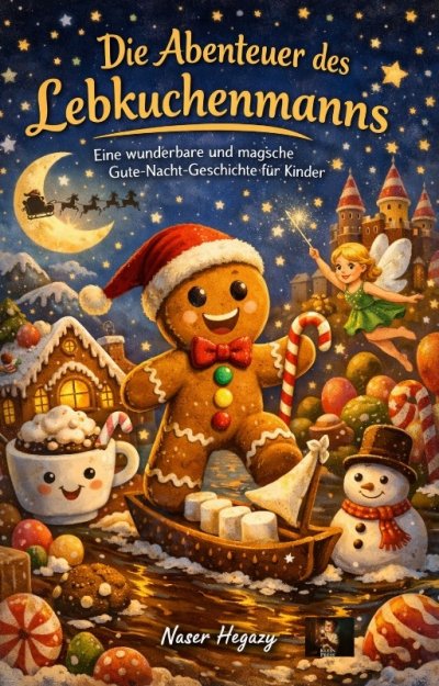'Cover von Die Abenteuer des Lebkuchenmanns'-Cover