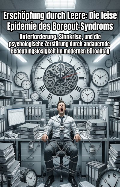 'Cover von Erschöpfung durch Leere: Die leise Epidemie des Boreout-Syndroms'-Cover