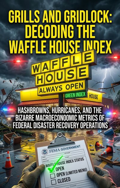 'Cover von Grills and Gridlock: Decoding the Waffle House Index'-Cover