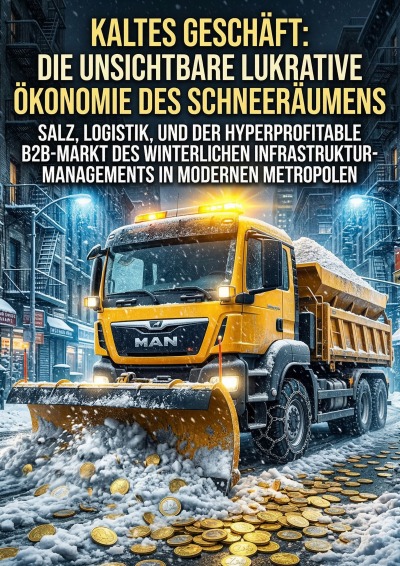 'Cover von Kaltes Geschäft: Die unsichtbare lukrative Ökonomie des Schneeräumens'-Cover